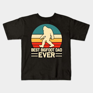 Best Bigfoot Dad Ever Kids T-Shirt